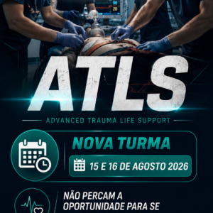 CURSO ATLS 15 e 16 Agosto de 2026